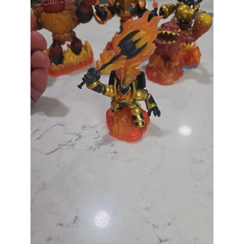 Skylanders Fire Element Figures Lot of 8